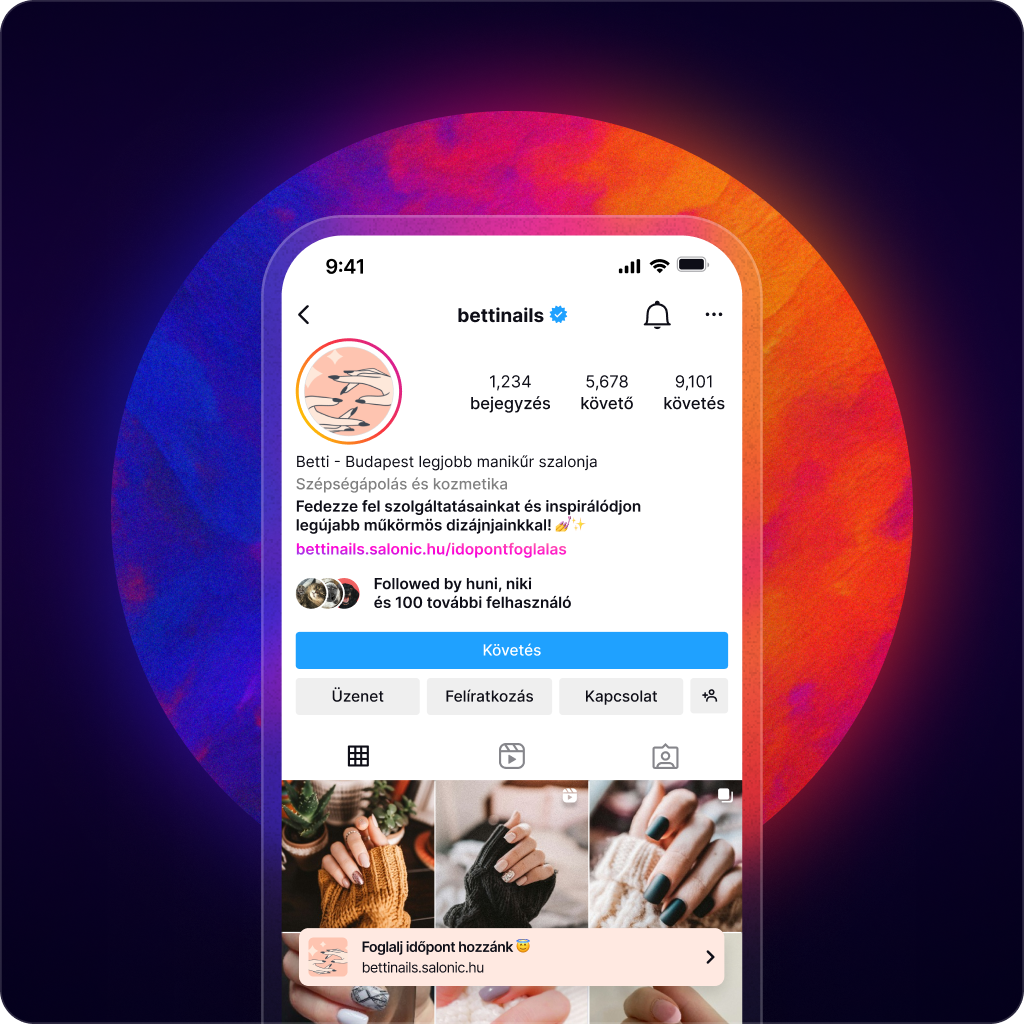 Saját foglaló cím